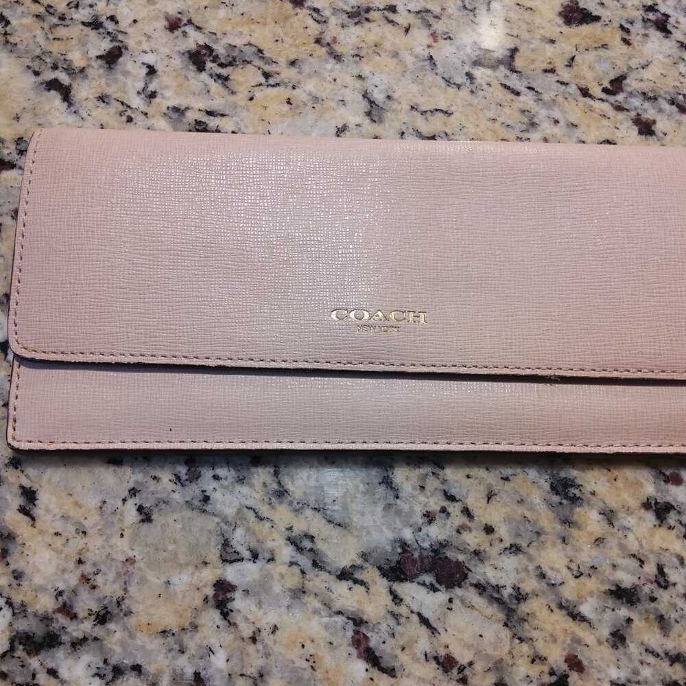 Coach Leather Wallet - Picture 2 of 9